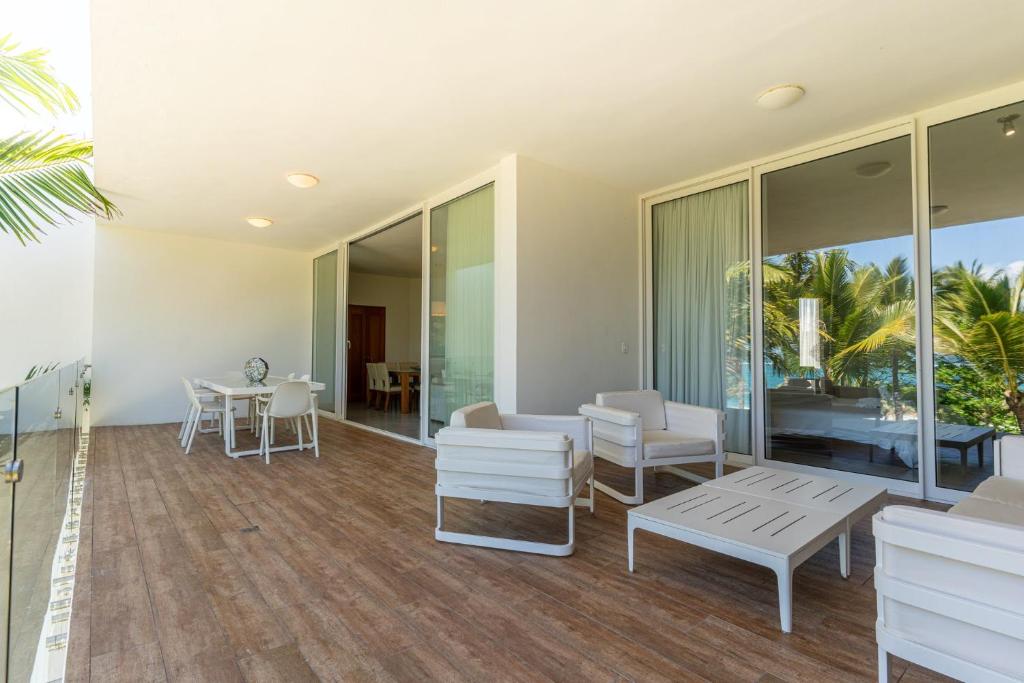 Posezení v ubytování Ultravioleta Boutique Residences