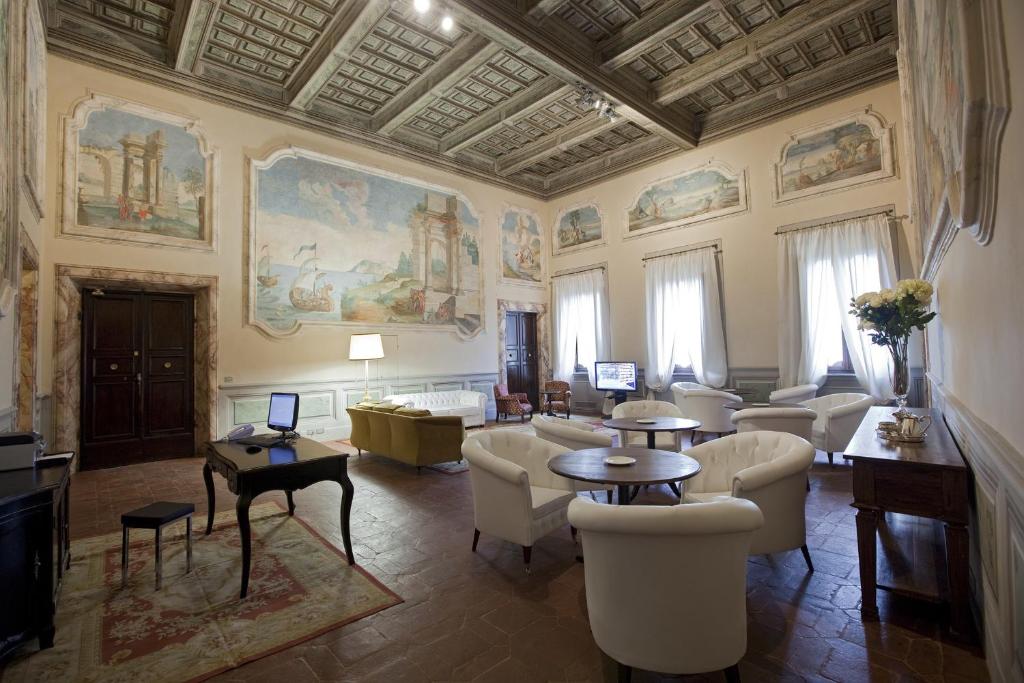 Posezení v ubytování Palazzo Carletti