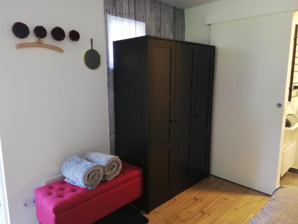 Postel nebo postele na pokoji v ubytování Apartment Melanie