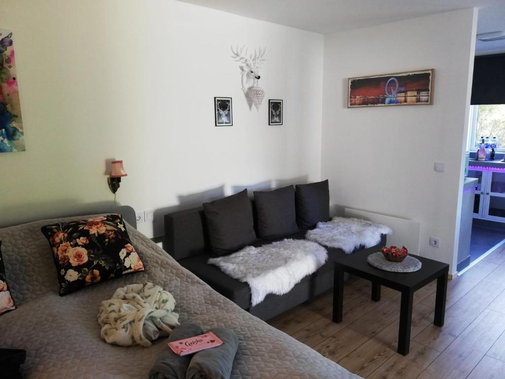 Posezení v ubytování Apartment Melanie