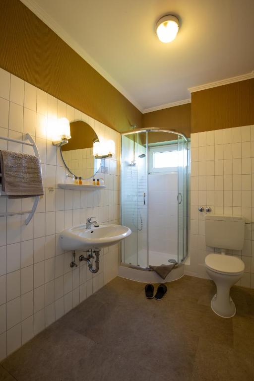 Koupelna v ubytování Hotel MeerLand Pellworm