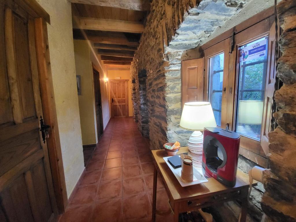 Posezení v ubytování Hotel Rural LA CÁRCEL