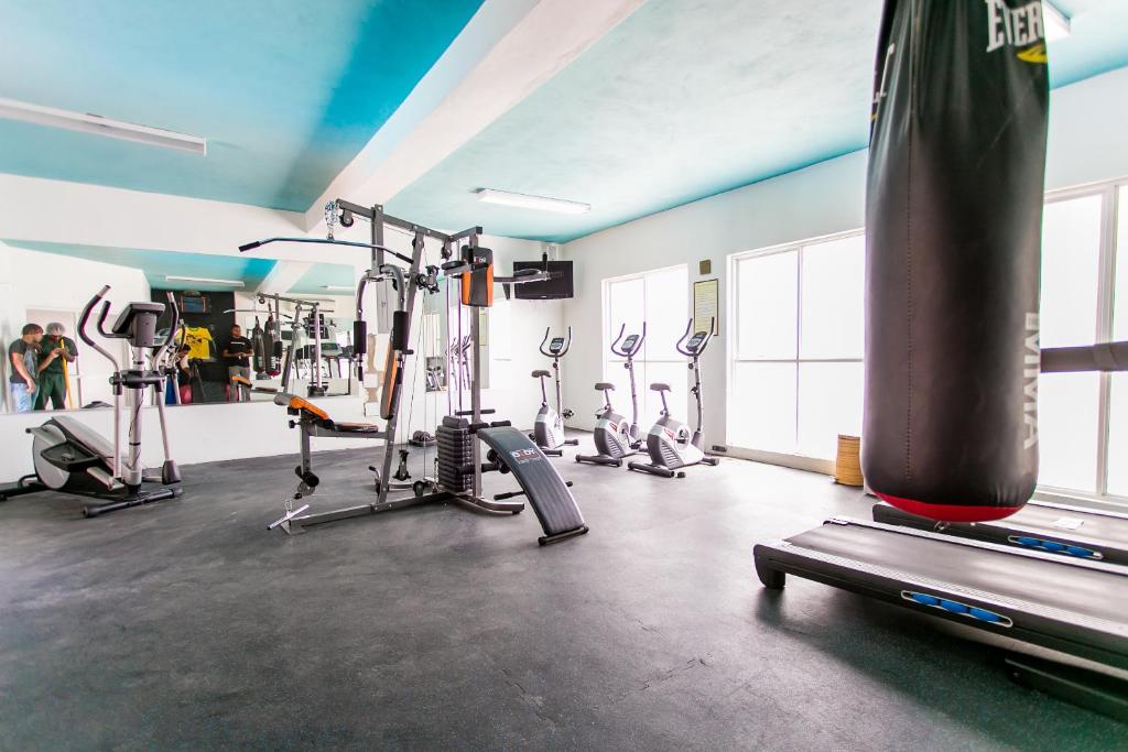 Fitness centrum a/nebo fitness zařízení v ubytování Altamont Court Hotel