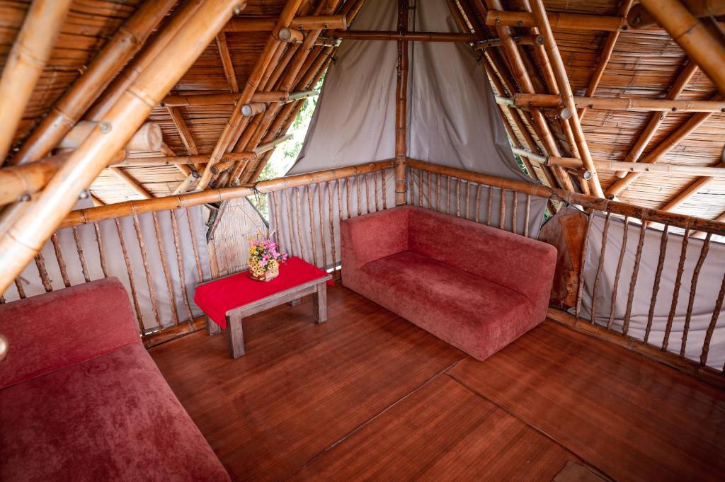 Posezení v ubytování Chalet Ecoturismo La Nohelia