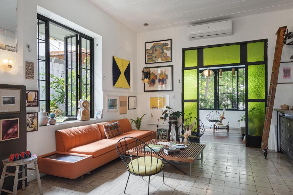 Posezení v ubytování La Botanica Hotel