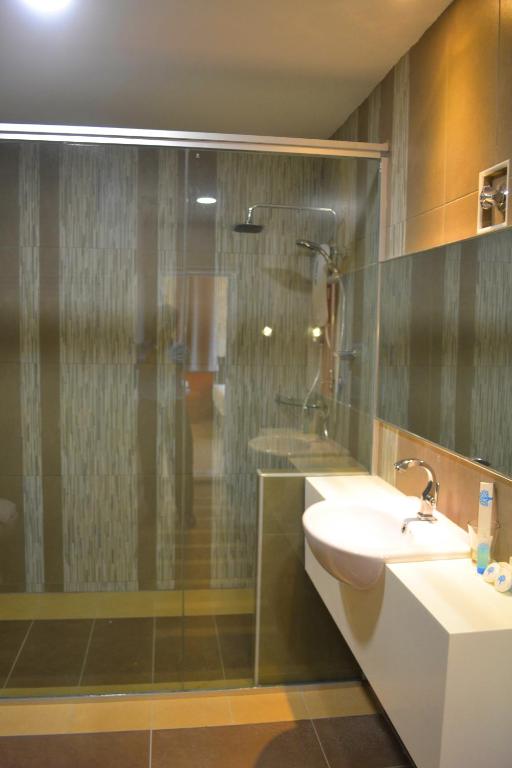 Koupelna v ubytování Yew Boutique Hotel