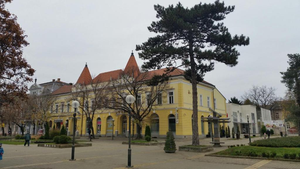 Budova, kde se bed and breakfast nachází