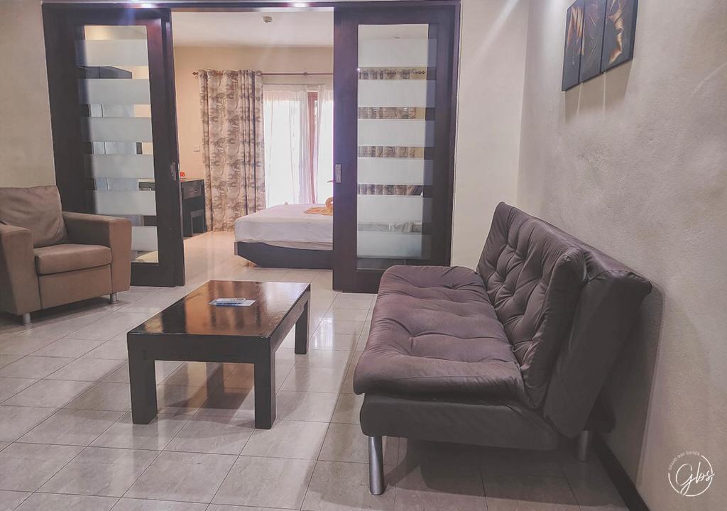 Posezení v ubytování Grand Bay Suites