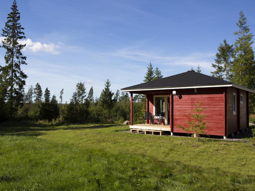 Zahrada ubytování Hamgården Nature Resort Tiveden
