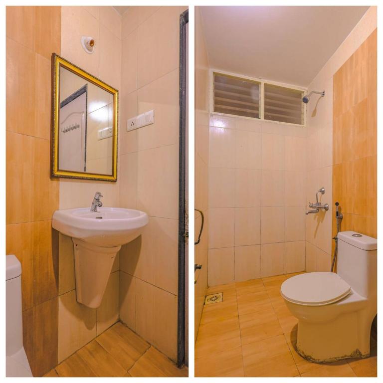 Koupelna v ubytování 4bhk Stunning Apartment with Pool 2bhkX2