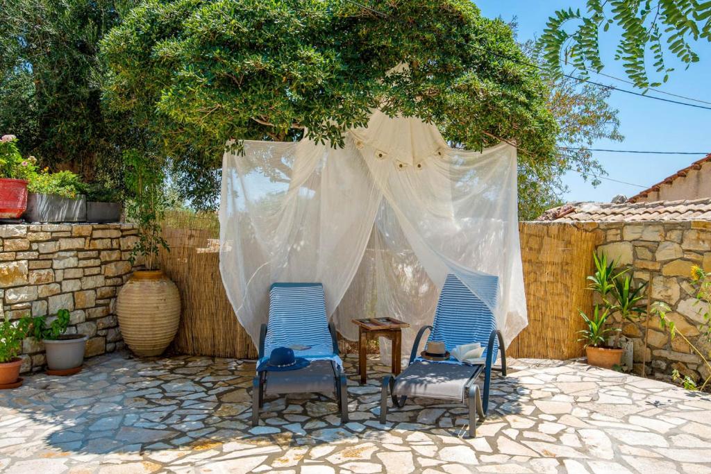 Patio nebo venkovní prostory v ubytování Acacia APT by Aglaia V