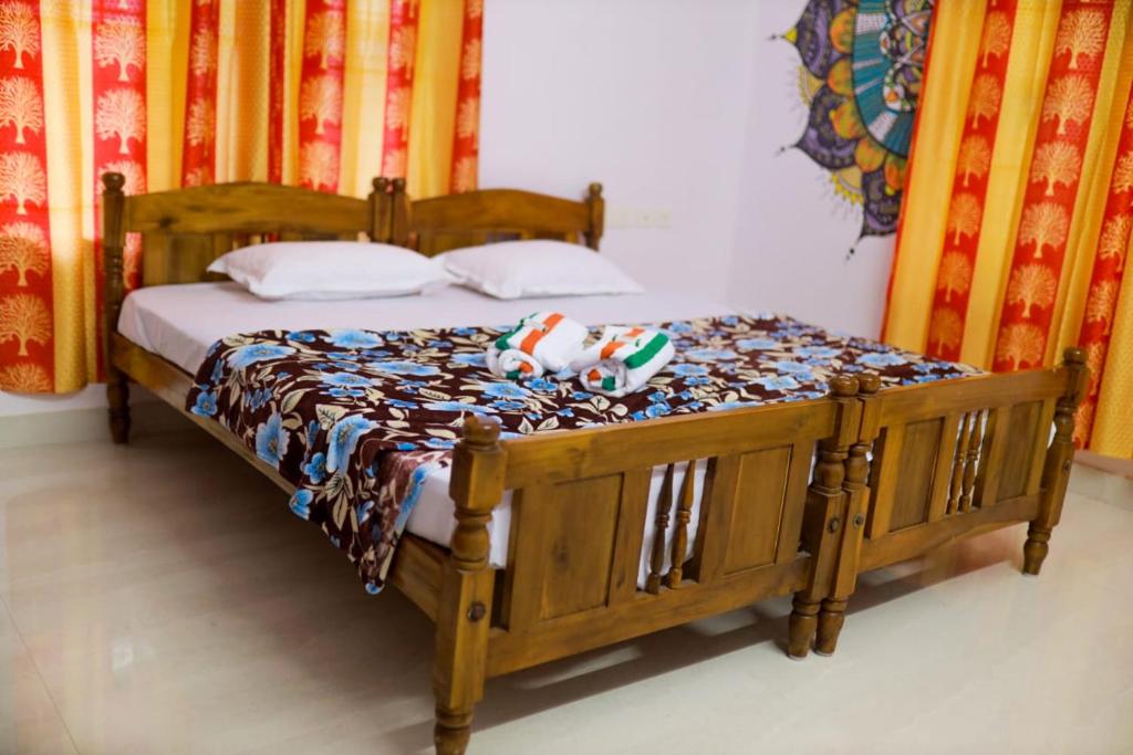 Postel nebo postele na pokoji v ubytování Verge Hostel