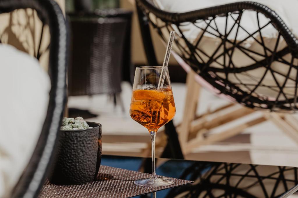 Nápoje v ubytování Berghotel Alpenklang