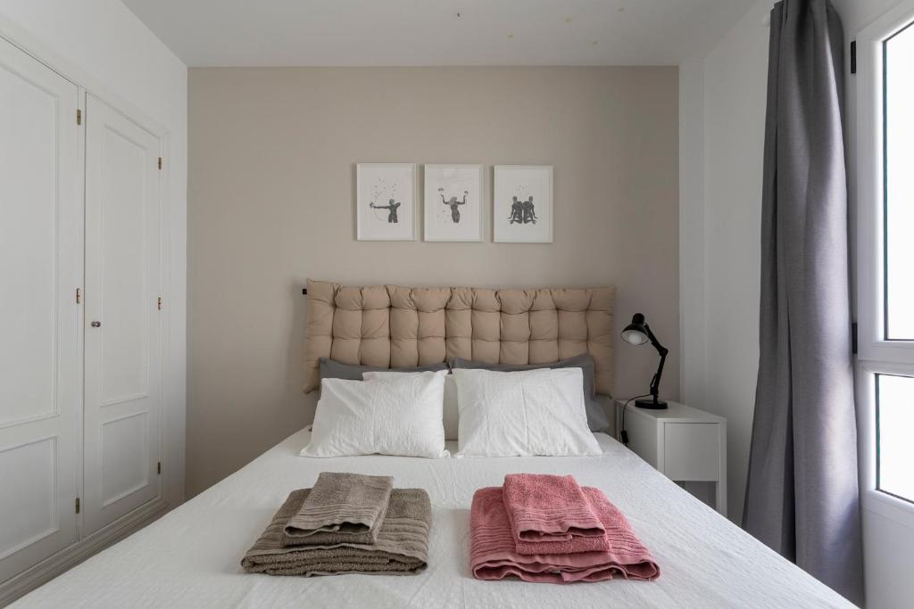 Postel nebo postele na pokoji v ubytování Casablanca House