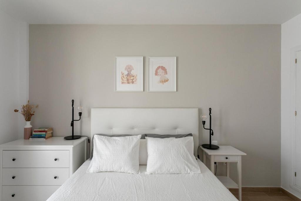 Postel nebo postele na pokoji v ubytování Casablanca House