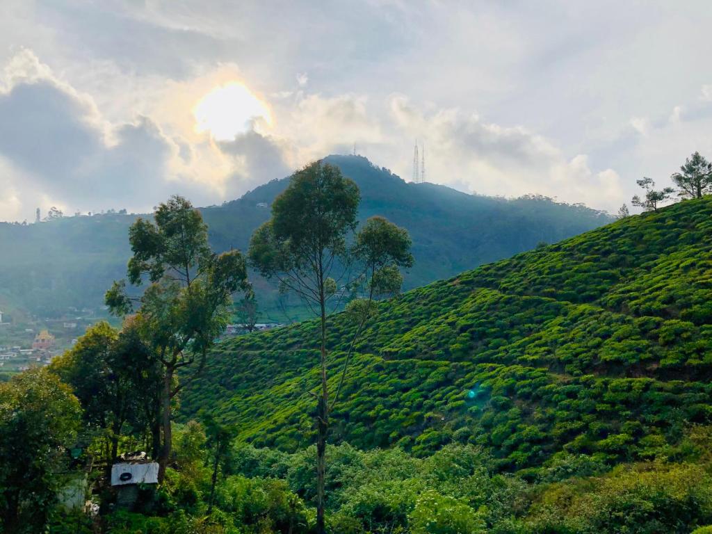 Paisaje cerca de esta posada u hostería