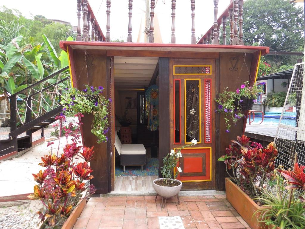 Balneario Hostal El Pacha - 双人间与山景