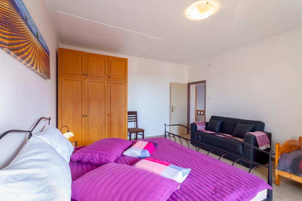 Posteľ alebo postele v izbe v ubytovaní Holiday stone house
