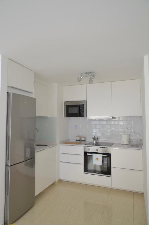 Kuchyň nebo kuchyňský kout v ubytování Casablanca House