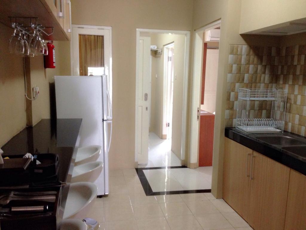 Kuchyň nebo kuchyňský kout v ubytování Safa Homestay