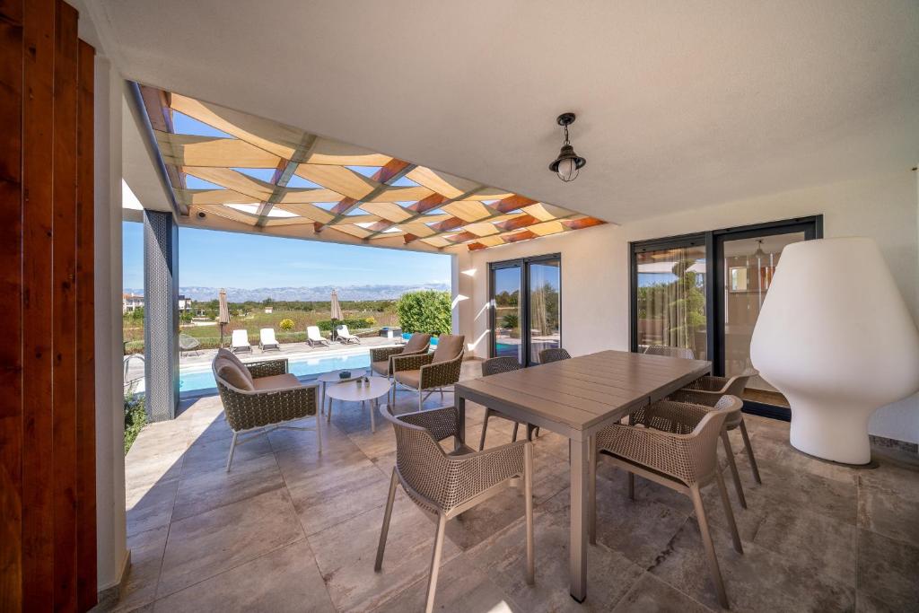 Posezení v ubytování Villas Terraneo