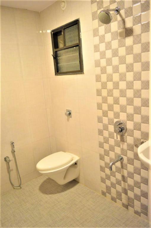 Koupelna v ubytování Hotel Visau,Shirdi