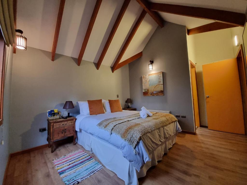 Postel nebo postele na pokoji v ubytování Hostel Torobayo
