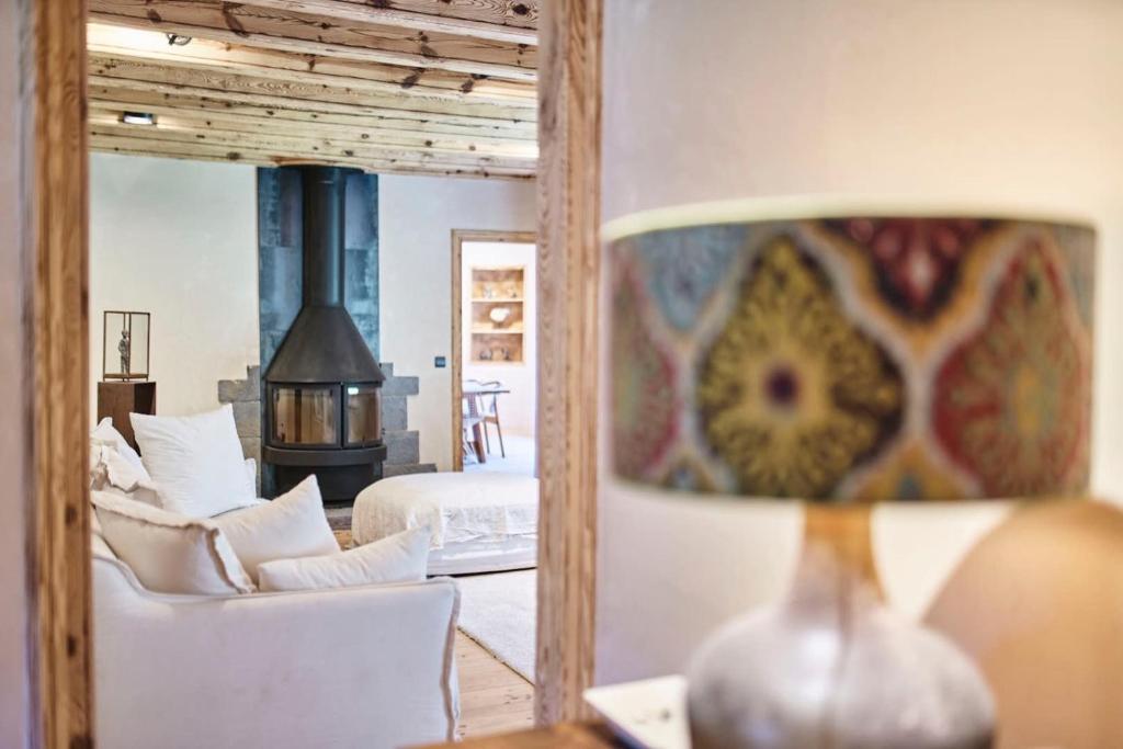 Posezení v ubytování Casa Pyrenees - Slow Life Refuge