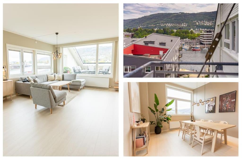 A closer look at High-End Penthouse Apartment With Private Balcony