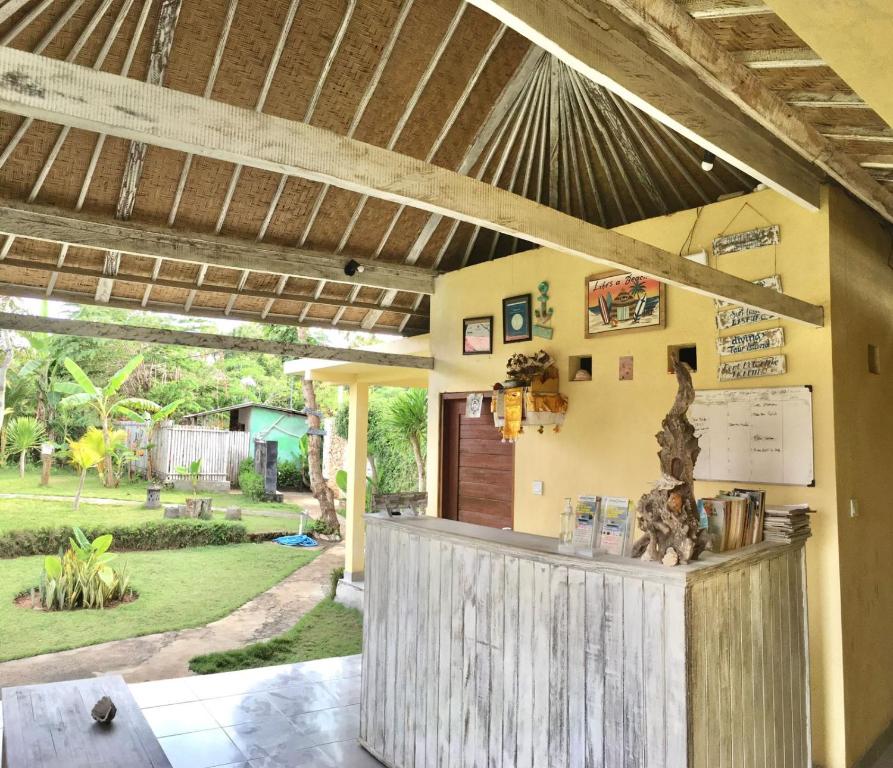 Zahrada ubytování Lembongan Seaview