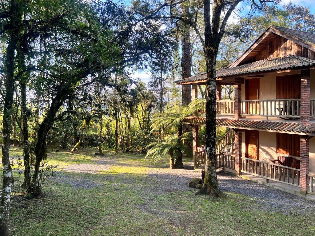 Zahrada ubytování Cabana Drechsler Gramado