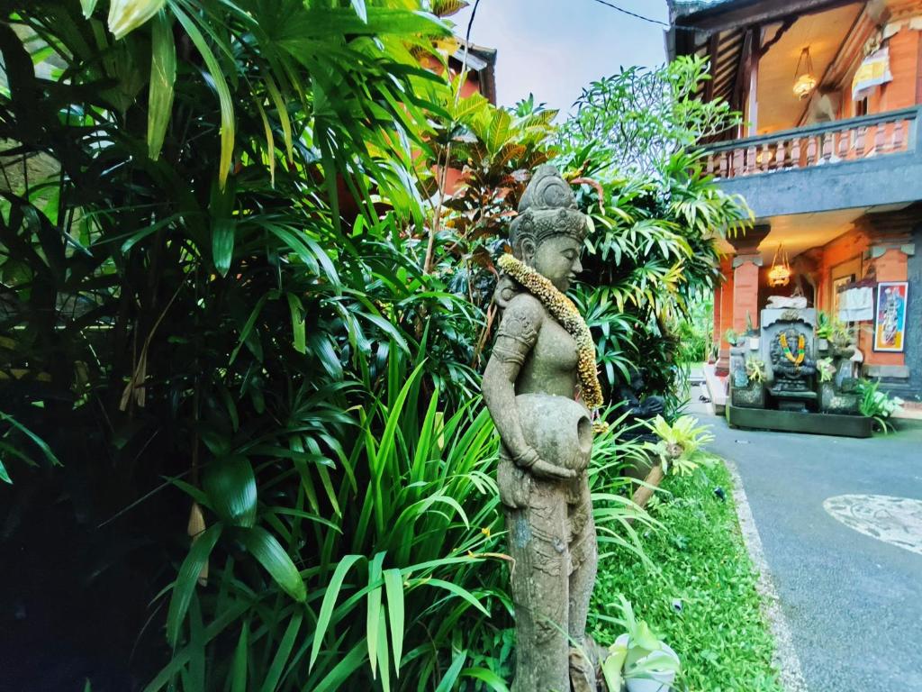 Zahrada ubytování Warji House 1 Ubud Centre