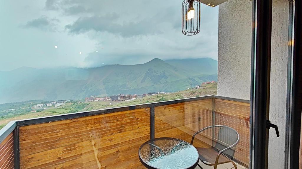 Nespecifikovaný výhled na hory nebo výhled na hory při pohledu z apartmánu
