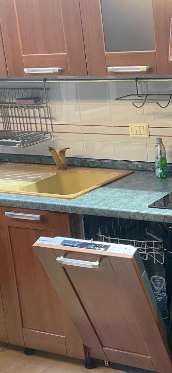 A cozinha ou kitchenette de Appartamenti Lago di Como