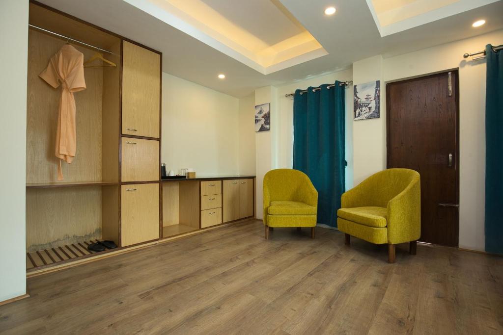 Posezení v ubytování Hotel Grand View