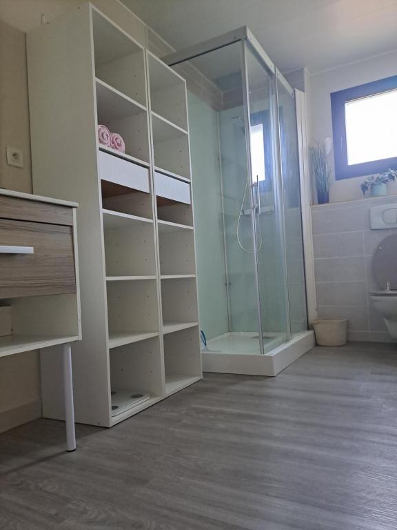 Kúpeľňa v ubytovaní Villa des 3 chênes
