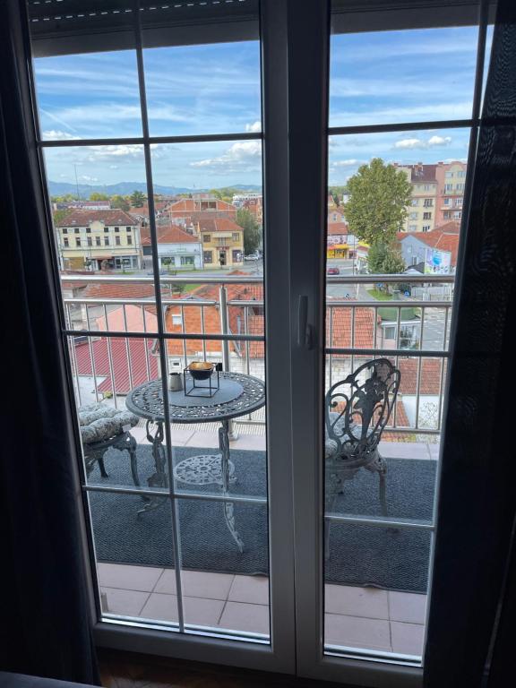 Balkón nebo terasa v ubytování LEA-Lux Apartment