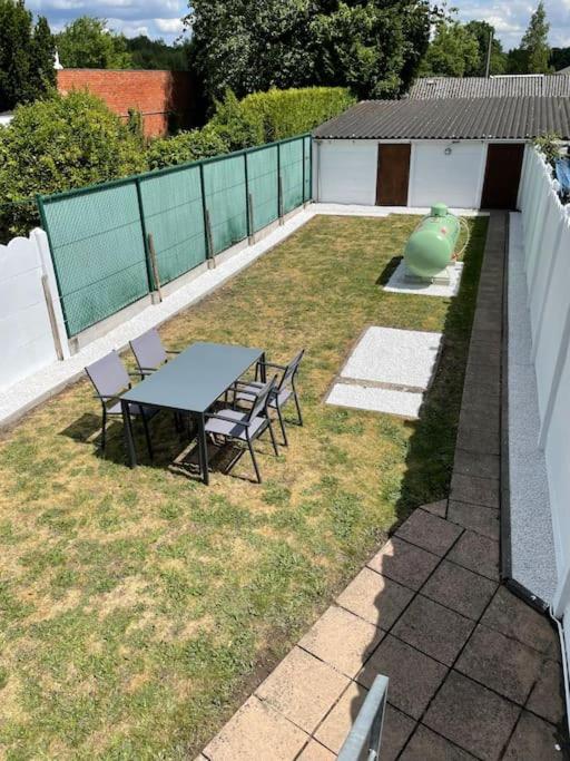 Zahrada ubytování Cosy flat for 4 p. with garden in Tremelo