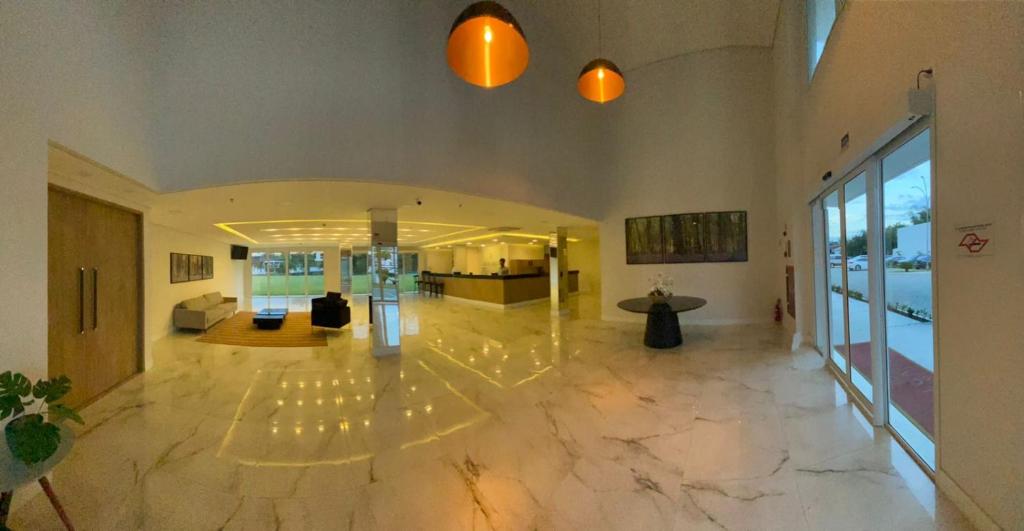 Posezení v ubytování Legacy Hotel Guaratinguetá - Ao lado de Aparecida -SP