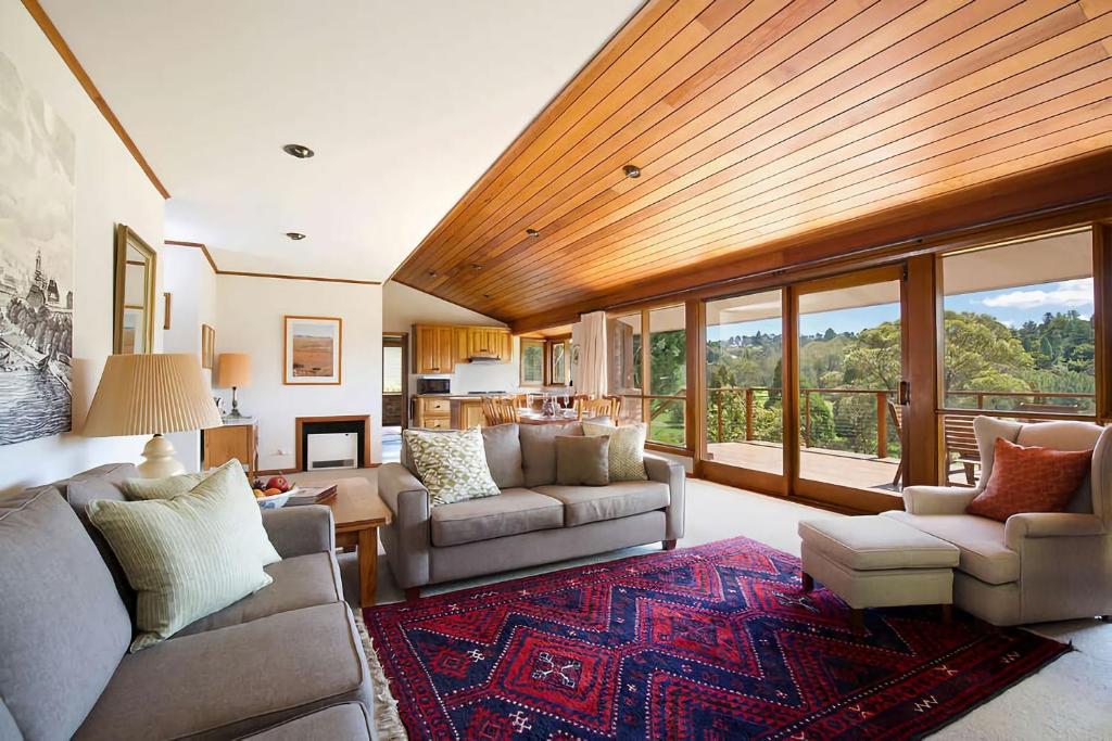 Et opholdsområde på Stableford Lodge