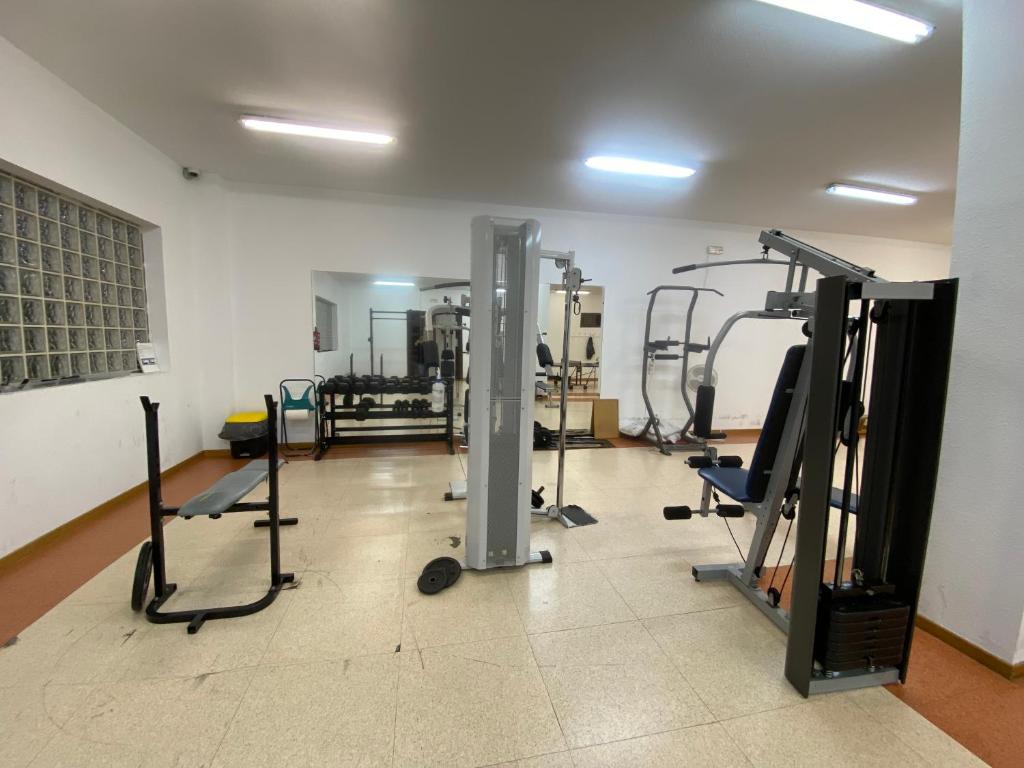 Fitness centrum a/nebo fitness zařízení v ubytování Deyanira Suite, Aeropuerto, IFEMA