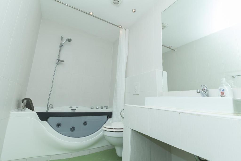 Kúpeľňa v ubytovaní Budapest Bed and Breakfast