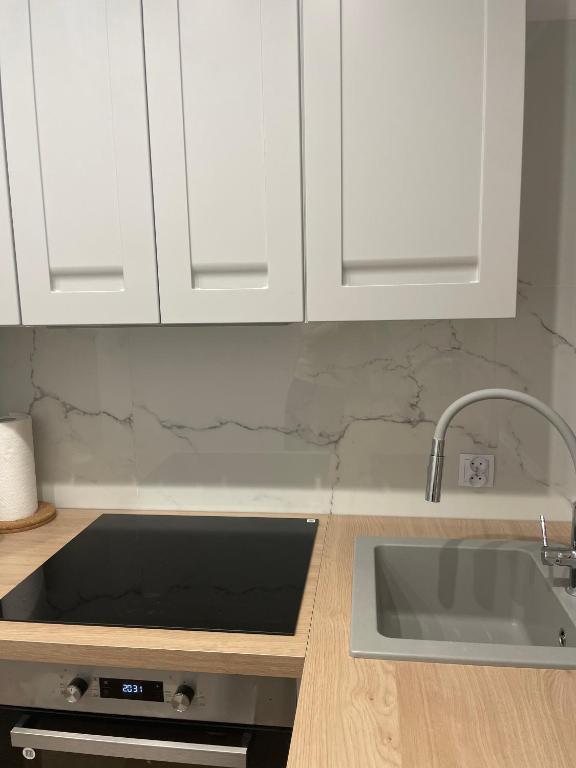 Kuchyň nebo kuchyňský kout v ubytování Casa Baltica Apartment