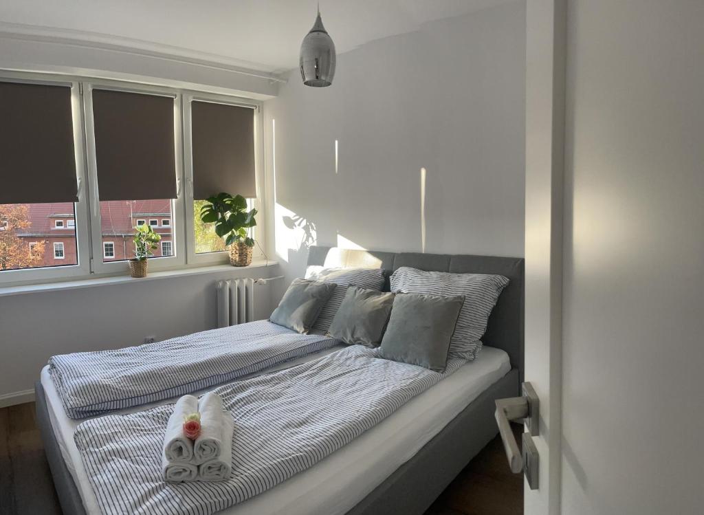Postel nebo postele na pokoji v ubytování Casa Baltica Apartment