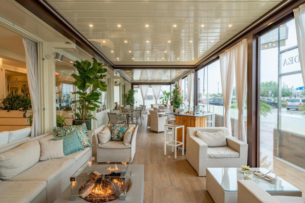 Posezení v ubytování Hotel Orchidea