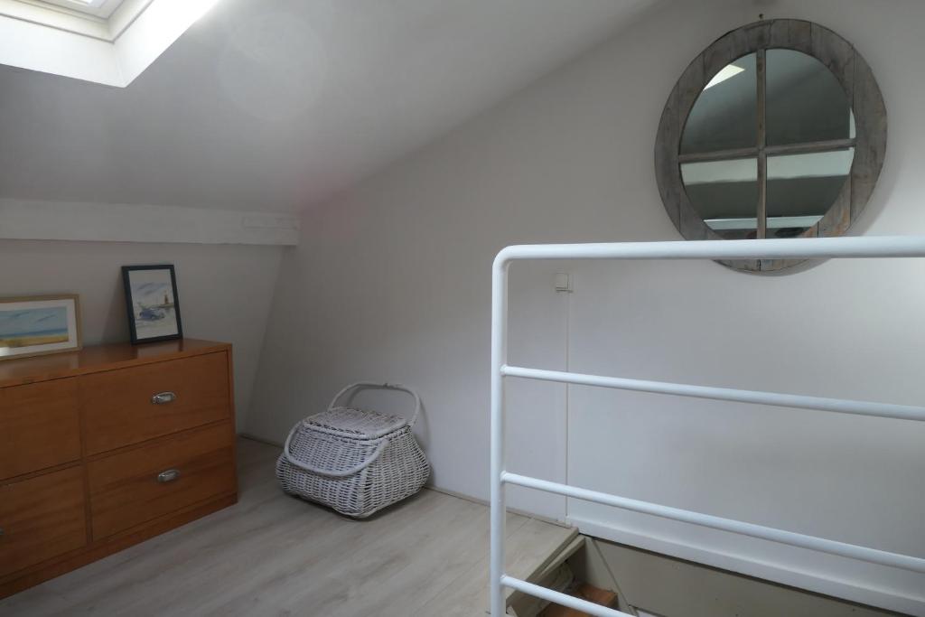 Posteľ alebo postele v izbe v ubytovaní Appartement - Villa Léopold à Malo