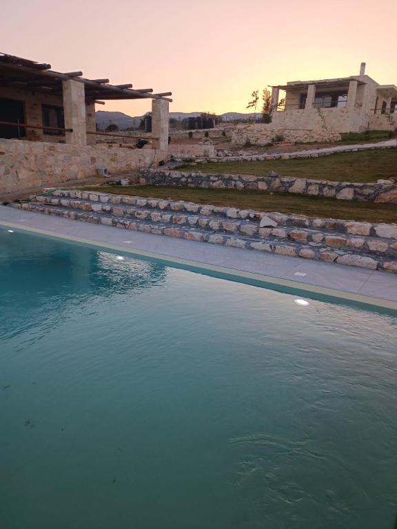 The swimming pool at or close to Alagni Cretan Resort
