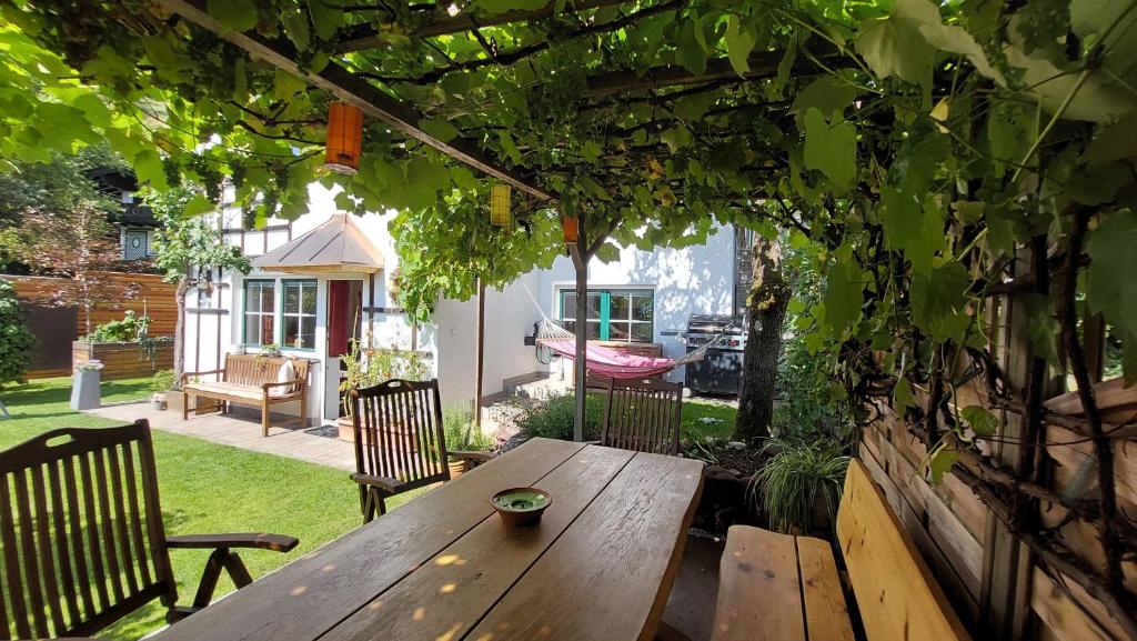 A garden outside Bergblick - Mountainview