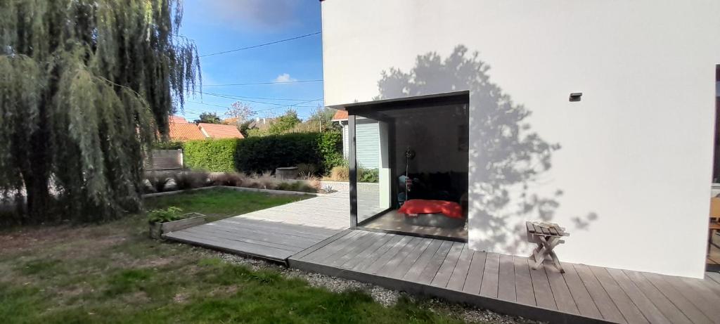 Zahrada ubytování Maison Joli Soir à Ambleteuse