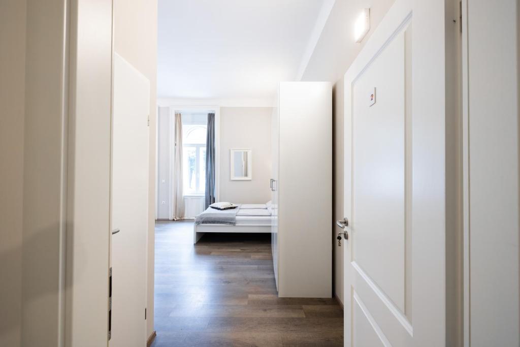 Postel nebo postele na pokoji v ubytování 4flats